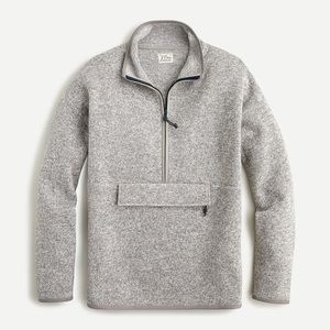 NWT-J.Crew POLARTEC Fleece Front Pocket Pullover